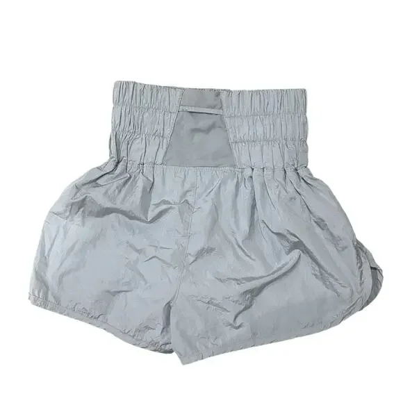 FP Movement The Way Home High Waist Shorts Arctic Mist Women’s SP - Picture 3 of 5